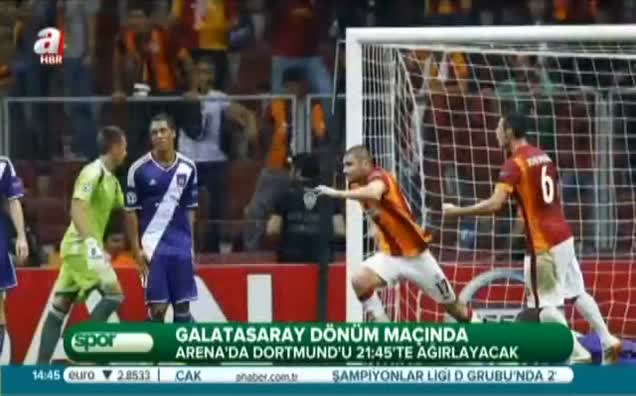 Galatasaray dönüm maçında