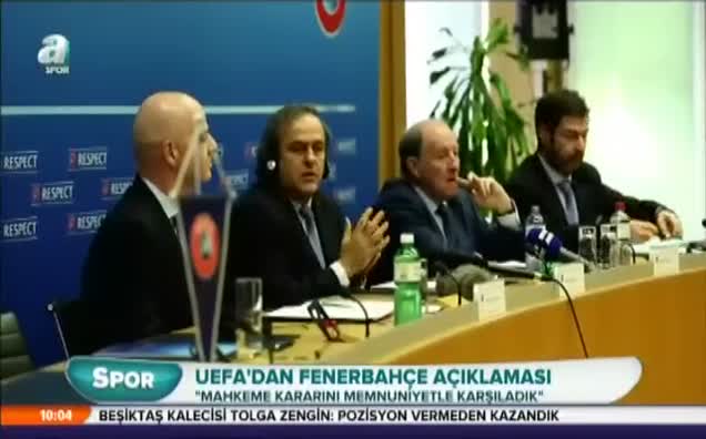 UEFA'dan Fenerbahçe açıklaması