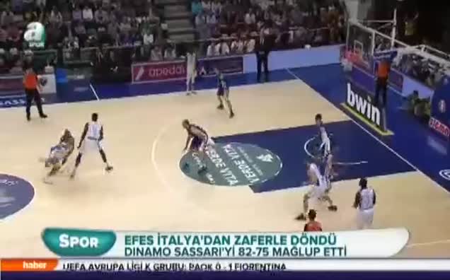 Efes İtalya'dan zaferle döndü