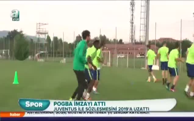 Pogba imzayı attı