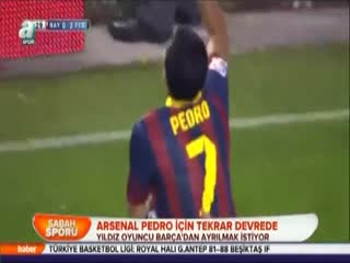Arsenal Pedro için tekrar devrede