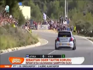 Sebastian Ogier şampiyon oldu