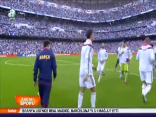 El Clasico'da zafer Madrid'in