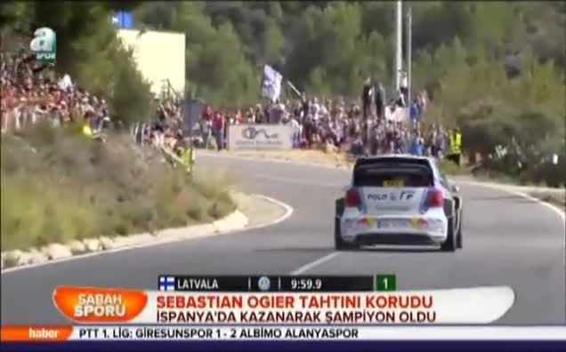 Sebastian Ogier şampiyon oldu
