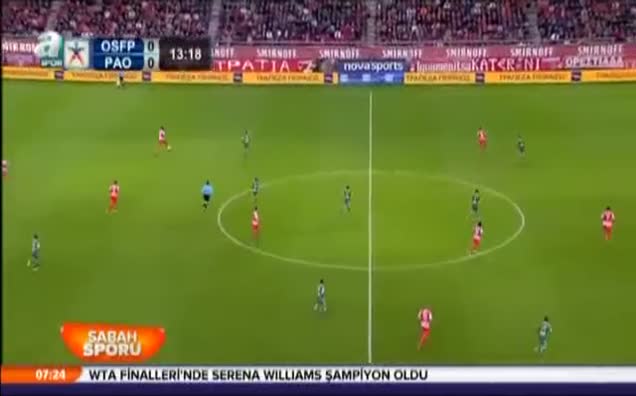 Olympiakos'tan tek farklı galibiyet