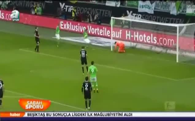 Wolfsburg 3 puanı 3 golle aldı