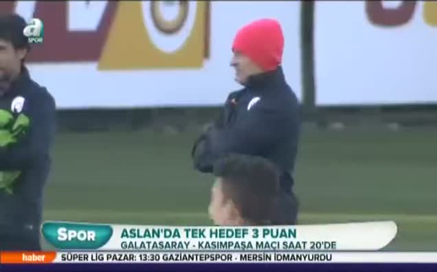 Galatasaray'da tek hedef 3 puan
