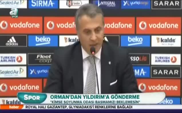 Orman'dan Yıldırım'a gönderme