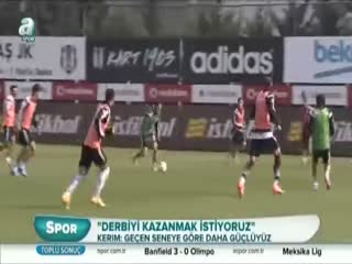 "Derbiyi kazanmak istiyoruz"