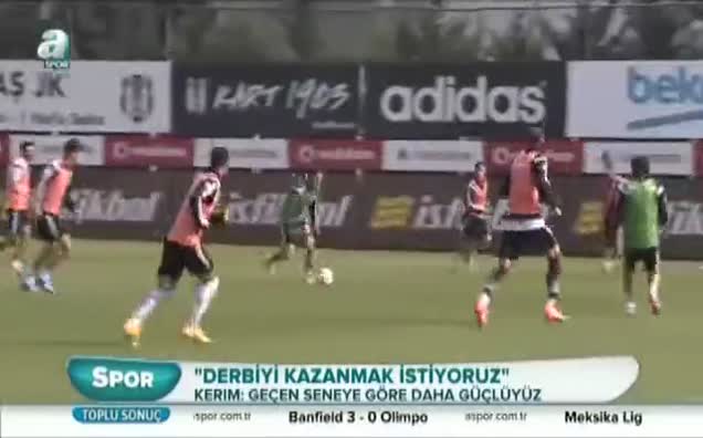 "Derbiyi kazanmak istiyoruz"