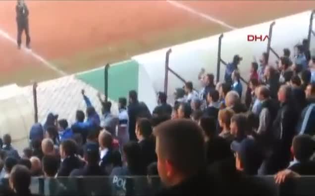 Manisa'da maç sonrası gerginlik