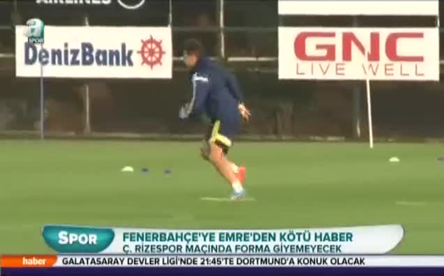 Fenerbahçe'ye Emre'den kötü haber