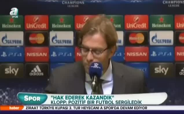 "Hak ederek kazandık"