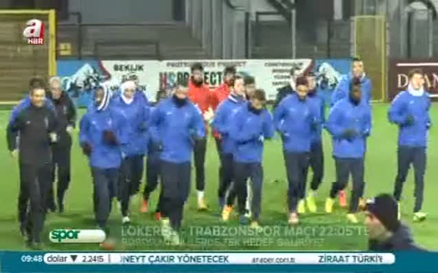 Lokeren - Trabzonspor maçı 22:05'te