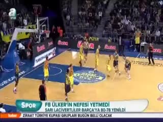 FB Ülker'in nefesi yetmedi