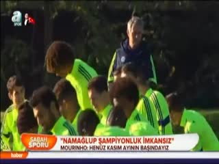Mourinho: Namağlup şampiyonluk imkansız