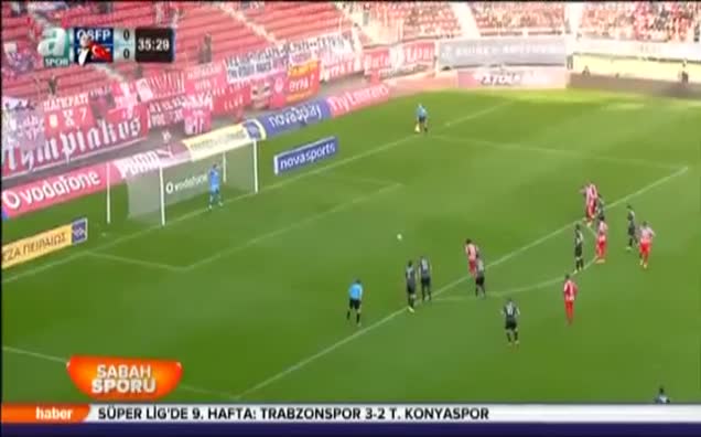 Olympiakos farklı kazandı