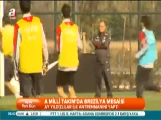 A Milli Takım'da Brezilya mesaisi
