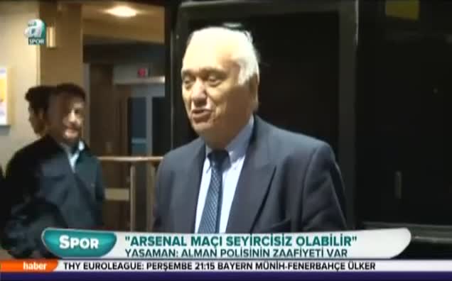 Arsenal maçı seyircisiz olabilir