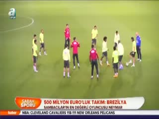 500 milyon euro'luk takım: Brezilya