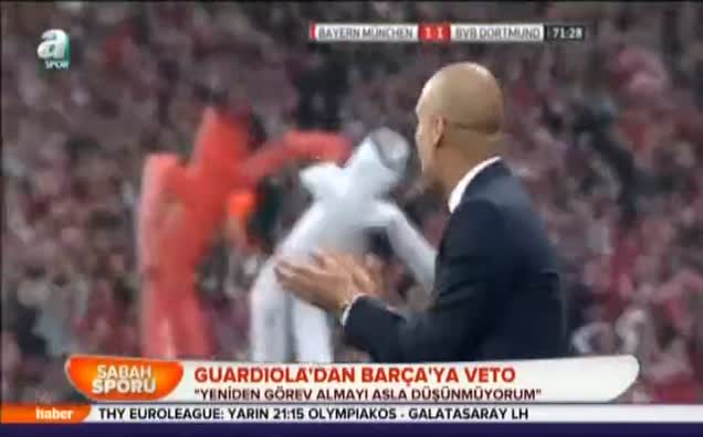 Guardiola'dan Barça'ya veto