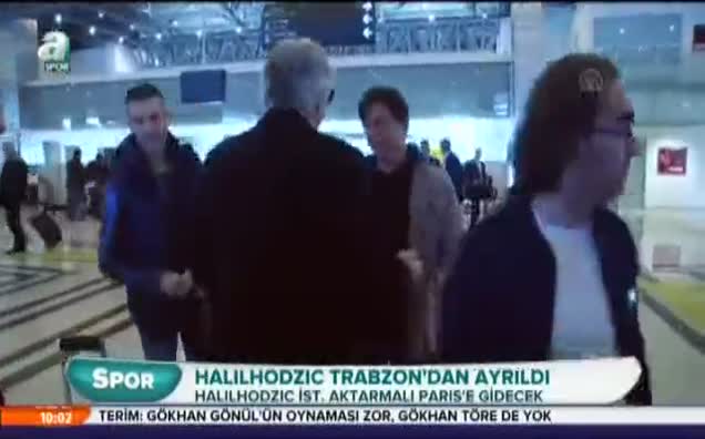 Halilhodzıc Trabzon'dan ayrıldı