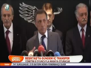 Beşiktaş'ta gündem iç transfer