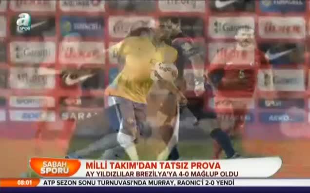 Milli Takım'dan tatsız prova