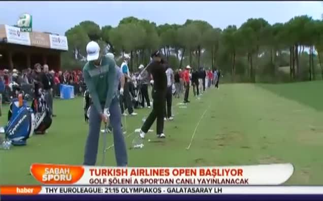 Turkısh Airlines Open başlıyor