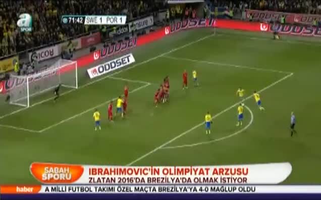 Ibrahimovıc'in olimpiyat arzusu