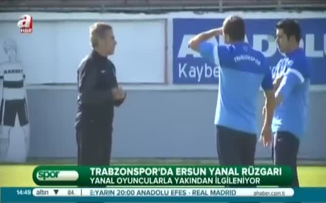 Trabzonspor'da Ersun Yanal rüzgarı