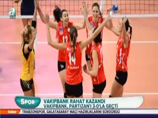 Vakıfbank rahat kazandı