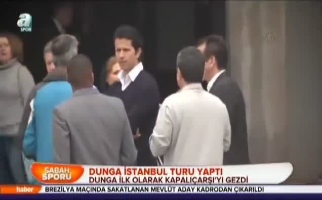 Dunga İstanbul turu yaptı