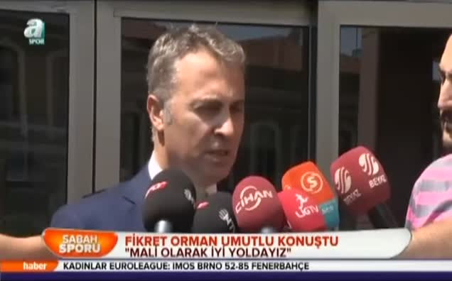 Fikret Orman umutlu konuştu