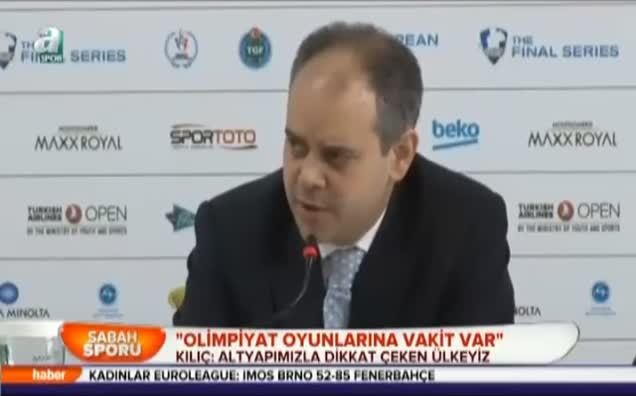 "Olimpiyat oyunlarına vakit var"