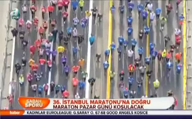 36. İstanbul Maratonu'na doğru