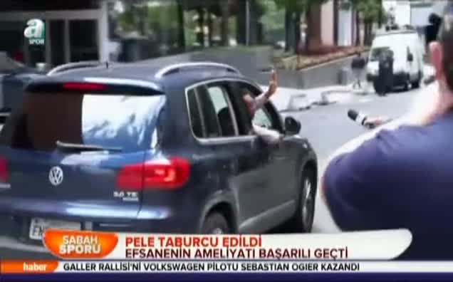 Pele taburcu edildi