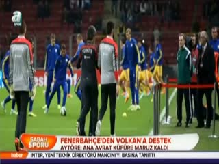 Fenerbahçe'den Volkan'a destek