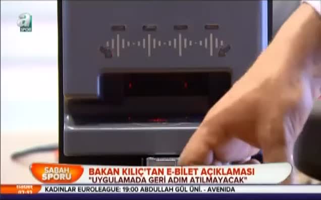 Bakan Kılıç'tan e-bilet açıklaması