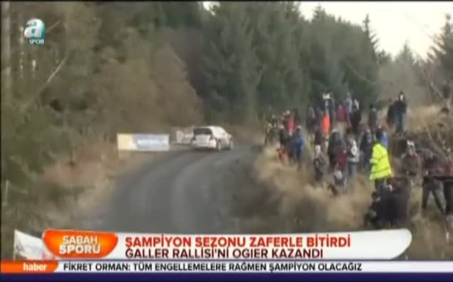 Şampiyon sezonu zaferle bitirdi