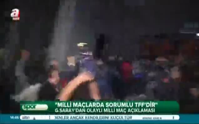 "Milli maçlarda sorumlu TFF'dir"