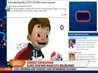 Euro 2016'nın maskotu belirlendi