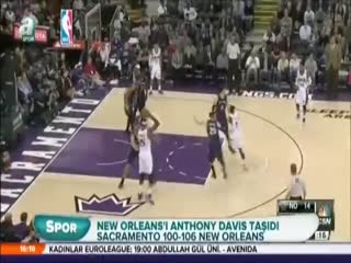 New Orleans'ı Anthony Davis taşıdı