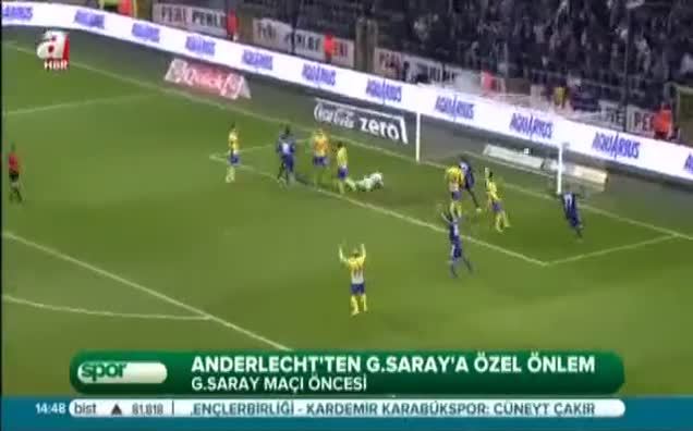 Anderlecht'ten G.Saray'a özel önlem