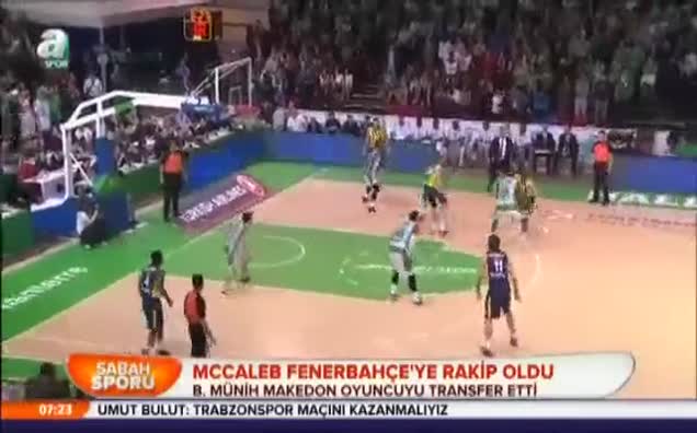 Mccaleb Fenerbahçe'ye rakip oldu