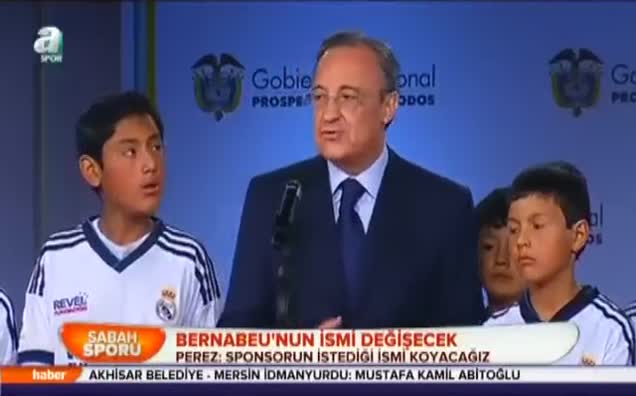 Bernabeu'nun ismi değişecek