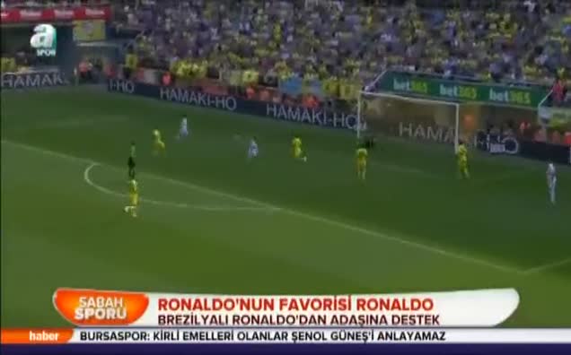 Ronaldo'nun favorisi Ronaldo