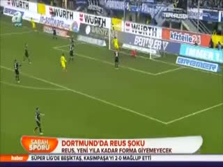 Dortmund'da Reus şoku