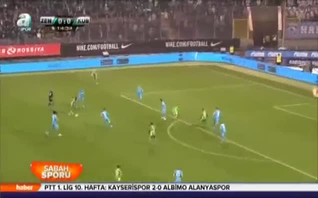 Zenit Hulk'la güldü