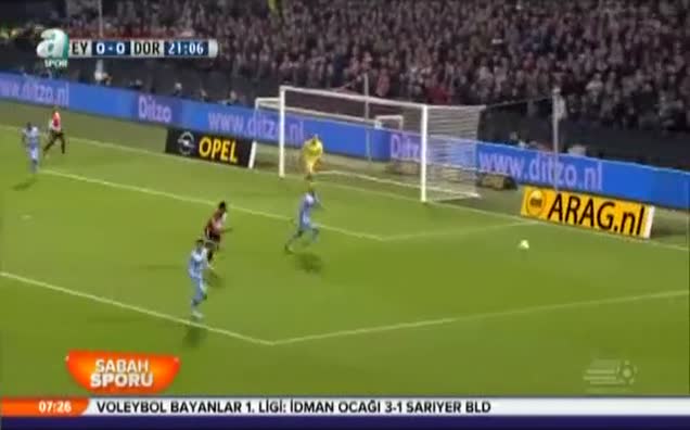Feyenoord zorlandı ama kazandı